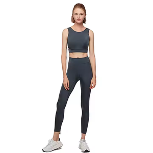 Vêtements de sport respirants et ajustés pour femmes, legging de yoga, soutien-gorge de sport, pantalon de gym et fitness - Product Image 3