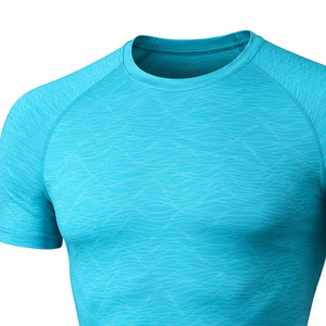 Ensemble de vêtements de sport pour homme, t-shirt de course léger en mesh et short athlétique, vêtements de sport pour la salle de sport, entraînement physique, séchage rapide, évacuation de l'humidité - Product Image 3