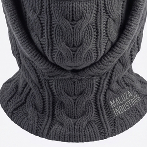MALUZA INDUSTRIES Pasamontañas Térmico Unisex de Invierno, Calentador de Cuello Ajustable de Nylon, Protección Facial Completa, Forro Polar Cortavientos - Product Image 3