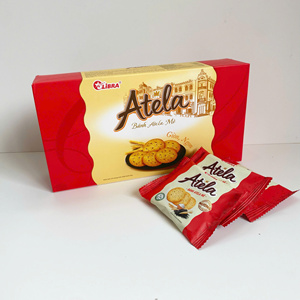 ODM Vietnam Factory Direct & Free Samples Addictive Crispy Sesame Round Crackers 150g - Product Image 2