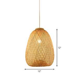 High Quality Handcrafted Woven Chinese Bamboo Oval Lidded Storage Basket Wholesale OEM Factory Supplier - Product Image 6