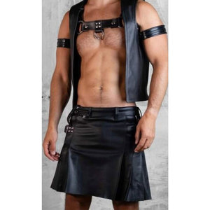 Cinturón Elástico de Cuero Vacuno Auténtico para Hombre, Estilo Kilt, Venta al Por Mayor, Personalizable - Product Image 3