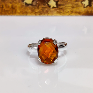 Citrine Yellow Topaz Gemstone <b>Ring</b> Handmade 925 <b>Silver</b> <b>Ring</b> Jewelry Women <b>Statement</b> <b>Ring</b> - Product Image 4