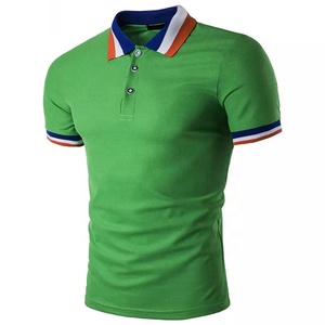 เสื้อโปโลผู้ชายแห้งเร็ว ระบายอากาศได้ดี สีพื้น รับผลิตตามแบบ OEM - Product Image 5