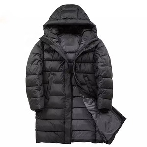 Men's 2022 <b>Winter</b> Parka <b>Coat</b> Standard <b>Thickness</b> Hooded Waterproof Eco-Friendly Breathable Plus Size Casual Overcoat - Product Image 3