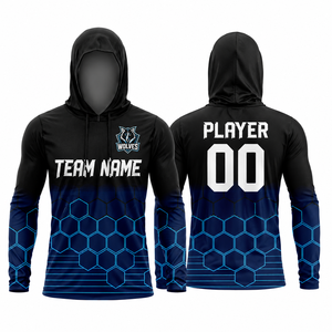Sudadera con Capucha Personalizada para Calentamiento de Fútbol, Sudadera de Entrenamiento Ligera y Transpirable para Equipos, Ropa Deportiva para Práctica de Fútbol - Product Image 1