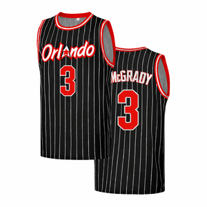 Camiseta de Baloncesto con Paneles Laterales de Malla 100% Poliéster, Bordado 3D, Número 3 Sublimado, Cuello Redondo, Transpirable, Corte Regular para Adultos - Product Image 2