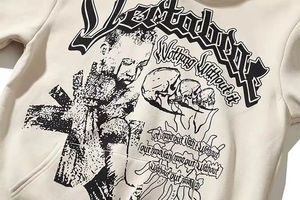 เสื้อฮู้ดผู้ชายคุณภาพสูง สไตล์สตรีทแวร์ กระเป๋าจิงโจ้แบบสั่งทำพิเศษ พิมพ์ลายทั่วตัว รุ่นปี 2026 - Product Image 3