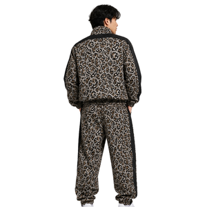 Conjunto Deportivo Personalizado de Moda Ecológico al por Mayor para Hombre con Estampado de Leopardo, Chaqueta con Cremallera y Pantalones Jogger Estilo Urbano, EE. UU. - Product Image 2