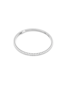 Madonna Luxury 9K 14K 18K Yellow <b>Gold</b> Custom Lab Grown Diamond Brilliant Cut VS1 Clarity Tennis Chain Bracelet IGI Certified - Product Image 3