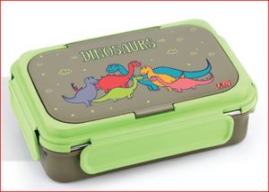 Lonchera con Diseño de Dinosaurio para Niños, Lonchera Rectangular de Plástico de un Solo Compartimento, Libre de BPA, a Prueba de Fugas, Portátil - Product Image 6