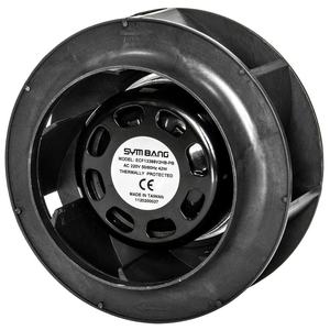 Ventilateur centrifuge EC compact ECF13388-PB 220V 133x88mm avec moteur sans balais, construction en plastique, personnalisable OEM - Product Image 1