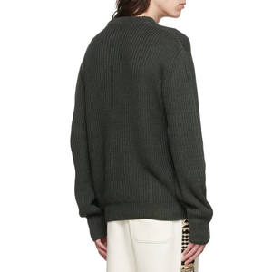 OEM ODM 100% Cotton Breathable Anti-Pilling Anti-Wrinkle Custom Design Sweater Coat New <b>Men</b> Autumn Winter Fashion <b>Pullover</b> - Product Image 4