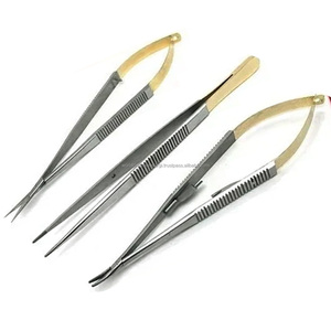Class I Manual Microsurgery Needle Holder Set Stainless Steel <b>Suturing</b> Instrument <b>Kit</b> for Hospital Medical Use Medical Students - Product Image 3
