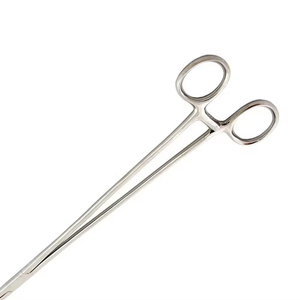 Dressing and <b>Sponge</b> Forceps Stainless Steel Ring <b>Handle</b> Surgical Instrument Medical Equipment Applications - Product Image 4