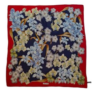 ผ้าพันคอ100% สี่เหลี่ยมทำมือสไตล์ชนเผ่าเล็กของผู้หญิงผ้าคอตตอนหลากสีปรับแต่งได้ขนาดเองฤดูร้อน - Product Image 1