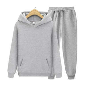 Ensemble de survêtement deux pièces pour femmes Crazy Girls, style streetwear, couleur unie, grande taille, sweat à capuche à manches longues sans cordon de serrage - Product Image 6
