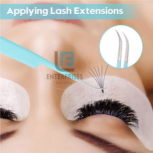 Pince à épiler pour extensions de cils en acier inoxydable de qualité supérieure, durable, à faible MOQ et très vendue - Product Image 5
