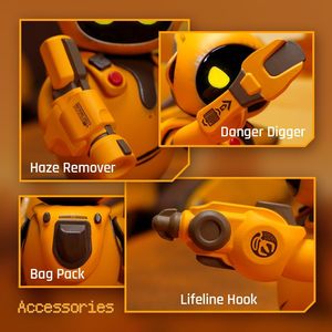 Eilik DQ - Juguetes Interactivos Táctiles, Lindos Mascotas Robóticas con Abundantes Emociones, Animaciones de Inactividad y Minijuegos Exclusivos, Regalo Único - Product Image 3