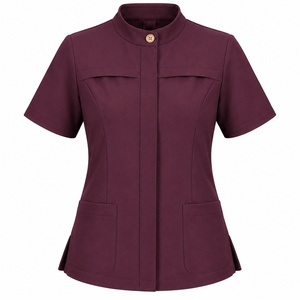 Conjuntos de Uniformes Médicos de Tela Twill Ecológica, Modernos, para Enfermería, Uso Hospitalario, Color Personalizado, Alta Calidad, Venta al Por Mayor - Product Image 1