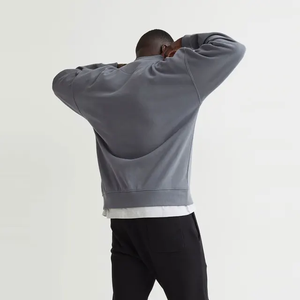 Fabricant OEM de streetwear décontracté et chaud, essentiel pour l'hiver, sweat à capuche oversize pour homme en polaire épaisse, fournisseur de vêtements de sport personnalisés - Product Image 4