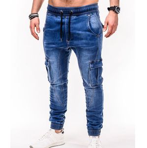 Jeans décontractés pour hommes, vente en gros, jeans slim personnalisés pour homme, jeans en denim bleu de haute qualité, jeans pour hommes populaires - Product Image 6