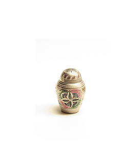 Affordable <b>mini</b> brass keepsake <b>urns</b> <b>for</b> <b>ashes</b> crafted with high quality finish <b>for</b> personal keepsakes - Product Image 1