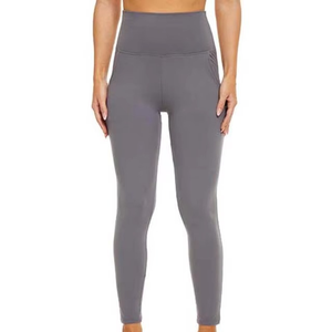 Leggings Deportivos de Alta Calidad Hechos a Medida, Pantalones de Entrenamiento Elásticos para Fitness, Leggings de Yoga para Mujer con Cintura Elástica - Product Image 4