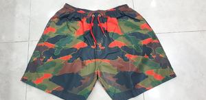 Wholesale <b>Men's</b> Quick Dry Windbreaker <b>Shorts</b> <b>Camo</b> Print Summer Beachwear Elastic Waist Lightweight Casual Athletic Gym <b>Shorts</b> - Product Image 3