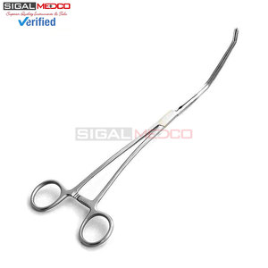 Pince tangentielle atraumatique SIGAL MEDCO Satinsky DeBakey de haute qualité, 15 cm, forceps manuel, instruments chirurgicaux en acier inoxydable allemand - Product Image 4