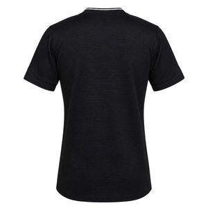 Maillot de rugby noir en tricot pour femme, manches courtes, uniforme d'équipe, tenue de sport, vêtements d'entraînement, vêtements de jeu en plein air - Product Image 2