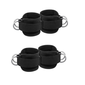 High Quality Adjustable Ankle Straps D Ring for Non-Slip Nylon Material Rehabilitation Fitness Workout - Product Image 6