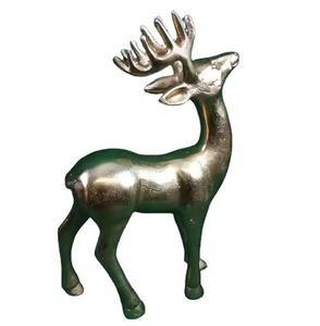 Colección Premium de Renos Metálicos Navideños, Adorno Decorativo de Navidad para Regalos - Product Image 5