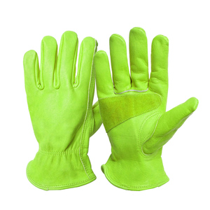 Gants de travail en cuir véritable de qualité supérieure Cosh Sports, équipement de sécurité robuste, fabricant du Pakistan - Product Image 4