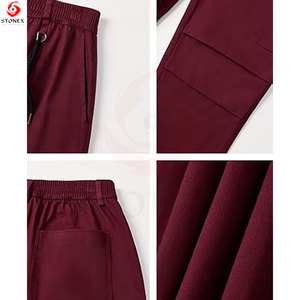 Pantalon cargo décontracté pour homme, 100% coton, séchage rapide, léger, respirant, pour l'été, les activités de plein air, les voyages, le camping, la pêche et la randonnée - Product Image 3
