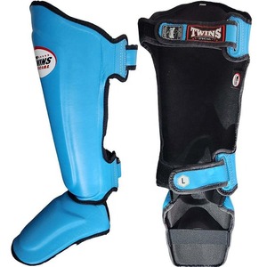 Équipement de protection des jambes de qualité supérieure Twins Training Gear, protège-tibias, best-seller, sur mesure, gris, pour kickboxing, muay thai, arts martiaux - Product Image 1