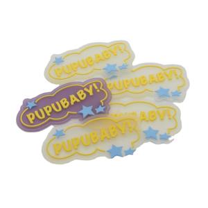 Patchs en silicone souple 3D personnalisés, patchs en PVC en forme de fleur pour la couture sur vêtements et chapeaux, prix bas, matériau textile - Product Image 4