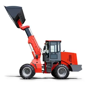 Tl2500 Telescopic loader ổ đĩa bốn bánh máy móc nông nghiệp Telescopic Boom nông nghiệp kết thúc trước bánh xe tải