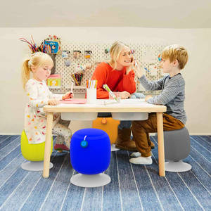 School furniture children bar stool with <b>swing</b> - Product Image 6