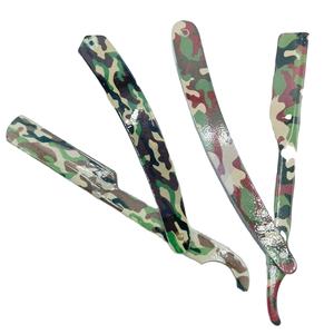 Rasoirs à lame droite professionnels les plus vendus, rasoir de barbier de qualité supérieure, couteau à raser à lame unique, impression personnalisée - Product Image 1