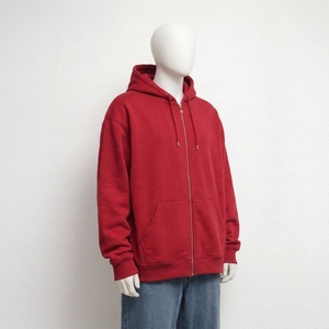 Sudadera con capucha completa para hombre, de tela premium, con marca personalizada, fabricación al por mayor, ropa exterior informal de moda. - Product Image 3