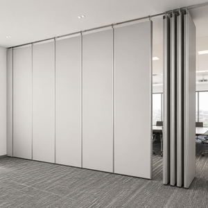 Pared Divisoria Móvil <span class=keywords><strong>de</strong></span> Melamina <span class=keywords><strong>de</strong></span> 85 mm para Salones <span class=keywords><strong>de</strong></span> Banquetes <span class=keywords><strong>de</strong></span> Hoteles |   Sistema <span class=keywords><strong>de</strong></span> División <span class=keywords><strong>de</strong></span> Habitaciones Deslizante Personalizado - Product Image 3