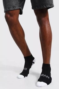 Bas prix Creative Your Own Logo Chaussettes de sport athlétiques mi-mollet personnalisées pour hommes avec logo personnalisé - Product Image 4