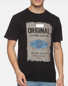 T-shirt unisexe décontracté en coton épais 260 GSM, prêt à l'emploi, personnalisable avec logo sérigraphié, manches courtes - Product Image 5