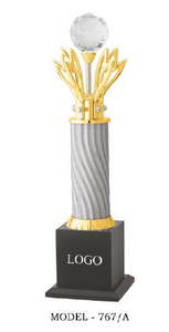 40.Metal diamond <b>trophy</b> available in various sizes. - Product Image 6