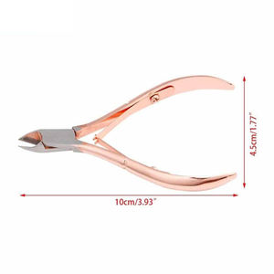 Ciseaux électriques pour cuticules, coupe-ongles, pince à cuticules, manucure, pédicure, en acier inoxydable, éliminateur de peaux mortes, soin des ongles - Product Image 3