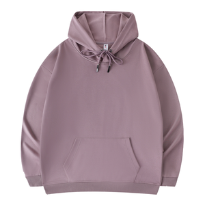 Premium Custom Eco-Friendly Loose Fit Solid Spring Hoodie for Men Women 100% Polyester <b>Sweatshirt</b> <b>Embroidery</b> Printing Wholesale - Product Image 6