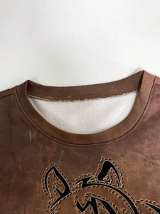 Women <b>Hoodies</b> Professional New Quality 2026 Women's Casual Elegant Spring and Autumn Edition <b>Horse</b> Pattern Solid Color Round - Product Image 5