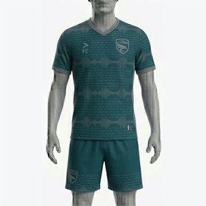 Uniforme de fútbol personalizado de calidad premium con logotipo personalizado, conjunto de fútbol que absorbe la humedad, conjunto de fútbol de secado rápido, camiseta de fútbol personalizada para hombre - Product Image 5
