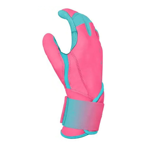 Guantes de Béisbol de Cuero Rosa y Cian con Cuero CABRETTA de Primera Calidad, 100% Cuero, 0.09 mm de Grosor, Ligeros y Duraderos - Product Image 3